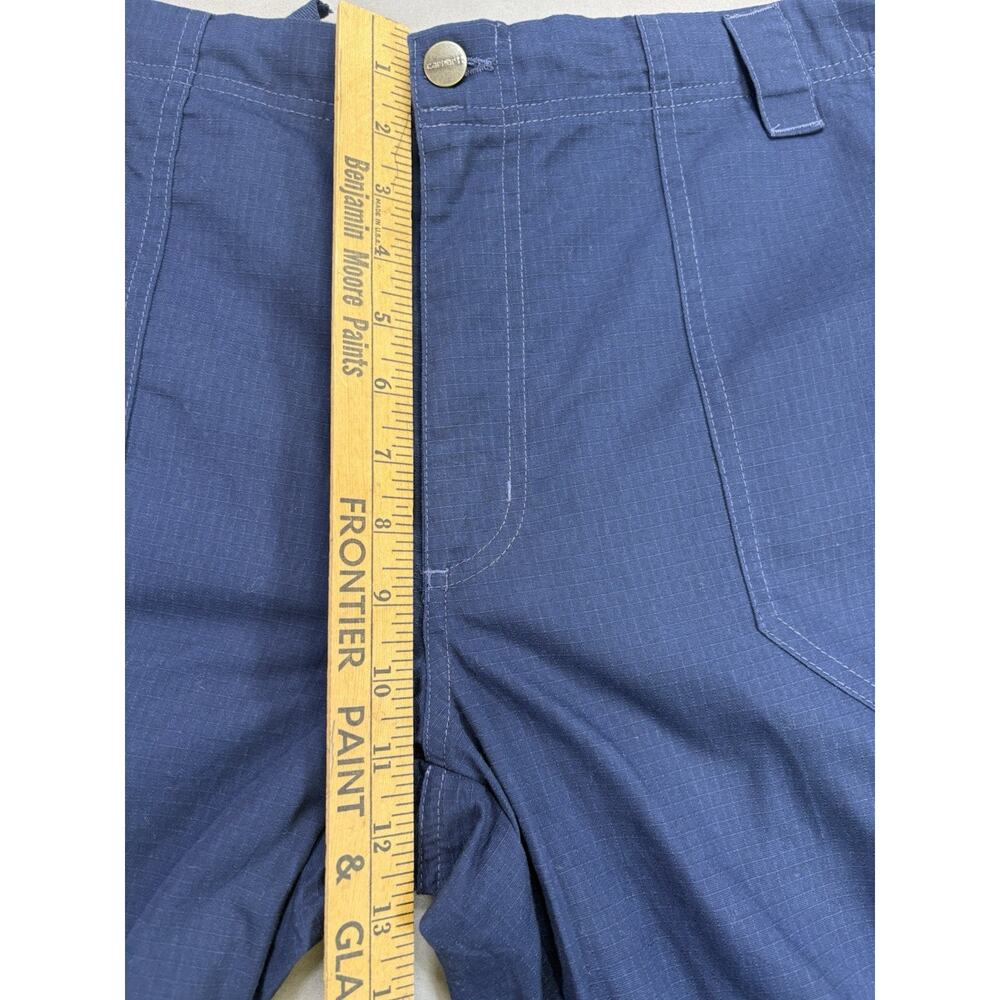 Carhartt Force Scrub Pants Dark Blue Ripstop Cargo Medical Men’s Large - Picture 6 of 10